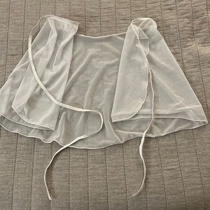 Cute White Ballet Skirt🤍🩰